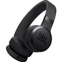 JBL Live 670NC Noise Cancelling On-Ear Headphones - Black, Black