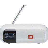 JBL JBLTUNER2WHT Digital Radio with DAB / DAB+ / FM Tuner - White, White