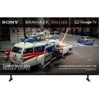 Sony Bravia 2 II 50" 4K HDR LED Smart Google TV [2026] - K50S25M2PB, Black