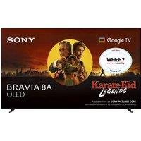 Sony BRAVIA 8A XR80 55 4K Ultra HD OLED Smart Android TV [2025] - K55XR8AB, Black