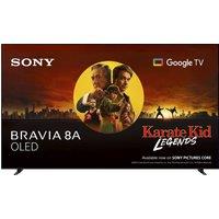 Sony BRAVIA 8A XR80 65 4K Ultra HD OLED Smart Android TV [2025] - K65XR8A1B, Black