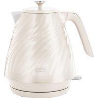 De'Longhi Ballerina Seta KBDS3001.CR Kettle - Cream, Cream
