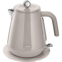 De'Longhi Eclettica KBY3001.BG Kettle - Beige, Cream