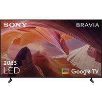 Sony X80L 85" 4K Ultra HD Smart Google TV [2023] - KD85X80LU, Black