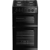 Beko KDVG593K 50cm Gas Cooker with Gas Grill - Black - A+ Rated, Black