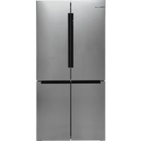 Bosch Series 4 KFN96APEAG Frost Free American Fridge Freezer - Stainless Steel Effect - E Rated, Sta