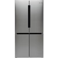 Bosch Series 4 KFN96VPEAG Frost Free American Fridge Freezer - Stainless Steel Effect - E Rated, Stainless Steel