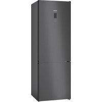 Siemens IQ-300 KG49NXXCF 203cm High 70/30 Fridge Freezer - Black Stainless Steel - C Rated, Black