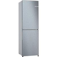 Bosch Series 2 KGN27NLEAG 182cm High 50/50 Frost Free Fridge Freezer - Stainless Steel Effect - E Rated, Stainless Steel