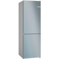 Bosch Series 4 KGN362LDFG 186cm High 60/40 Frost Free Fridge Freezer - Stainless Steel Effect - D Rated, Stainless Steel