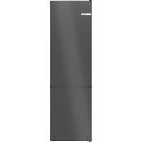 Bosch Series 4 KGN39OCAFG 203cm High 60/40 Frost Free Fridge Freezer - Cast Iron - A Rated, Silver