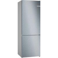 Bosch Series 4 KGN492LDFG 203cm High 70/30 Frost Free Fridge Freezer - Stainless Steel Effect - D Rated, Stainless Steel