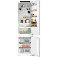 Siemens IQ-300 KI96NVFD0 194cm 70/30 Integrated Frost Free Fridge Freezer with Fixed Door Hinge - White - D Rated, White