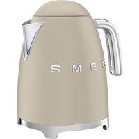Smeg 50's Style KLF03MLMUK Kettle - Moonlight, Silver