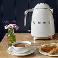 Smeg 50's Retro KLF03WHUK Kettle - White, White