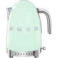 Smeg 50's Retro KLF04PGUK Kettle with Temperature Selector - Pastel Green, Green