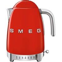 Smeg 50's Retro KLF04RDUK Kettle with Temperature Selector - Red, Red