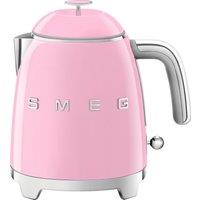 Smeg 50's Retro Mini KLF05PKUK Kettle - Pink, Pink