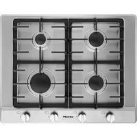Miele KM2010 65cm Gas Hob - Clean Steel, Stainless Steel