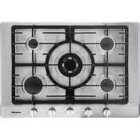 Miele KM2032 75cm Gas Hob - Clean Steel, Stainless Steel