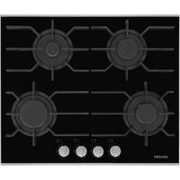 Miele KM3010 63cm Gas Hob - Black, Black
