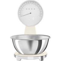 Smeg 50's Style KSF01CRWW Kitchen Scales - Cream, Cream