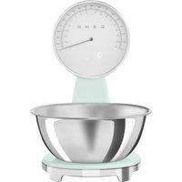Smeg 50's Style KSF01PGWW Kitchen Scales - Pastel Green, Green