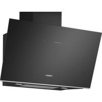 Siemens IQ-700 LC91KLT60B Wifi Connected 90cm Angled Chimney Cooker Hood - Black, Black