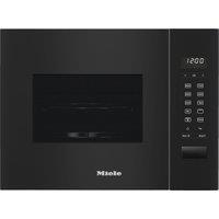 Miele M 2224 SC 17 Litre , Built In Microwave With Grill - Black, Black
