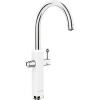 Smeg 50's Style Kitchen Tap - White / Black, White