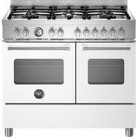 Bertazzoni Master Series productcode 100cm Dual Fuel Range Cooker - Bianco - A Rated, White