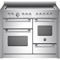Bertazzoni Master Series MAS115I3EXC2 110cm wide Electric Range Cooker with Induction Hob - Stainless Steel - A Rated, Stainless Steel