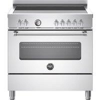 Bertazzoni Master Series MAS95I1EXC2 90cm wide Electric Range Cooker with Induction Hob - Stainless Steel - A Rated, Stainless Steel