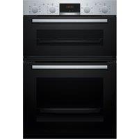 Bosch Series 4 MBA533BS3B Built In Electric Double Oven - Stainless Steel - A Rated, Stainless Steel