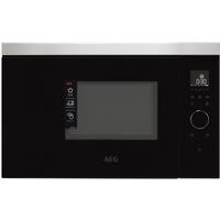 AEG MBB1756SEM 37cm High, Built In Small Microwave - Stainless Steel, Stainless Steel