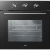 Midea Xpress MBO65M90M1-BK Built In Electric Single Oven - Black - A Rated, Black