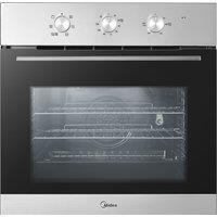 Midea Xpress MBO65M90M1-SS Built In Electric Single Oven - Stainless Steel - A Rated, Stainless Steel