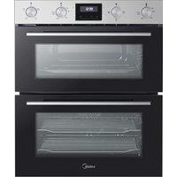 Midea MBOD50M3AD0-SS Built Under Electric Double Oven - Stainless Steel - A Rated, Stainless Steel