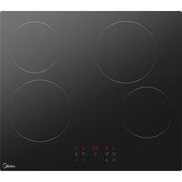 Midea MC-6F6004R242 59cm Ceramic Hob - Black, Black