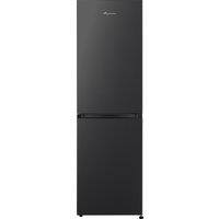 Fridgemaster MC55251DB 182cm 50/50 Frost Free Fridge Freezer - Black - D Rated, Black