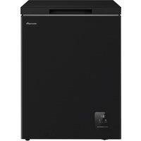 Fridgemaster MCF145EB Chest Freezer - Black - E Rated, Black