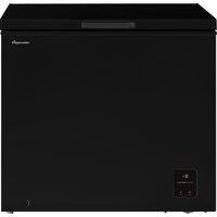 Fridgemaster MCF198EB Chest Freezer - Black - E Rated, Black