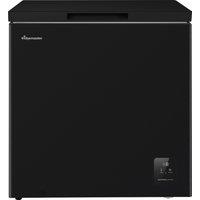 Fridgemaster MCF200EB Chest Freezer - Black - E Rated, Black