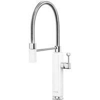 Smeg 50s Style Mixer Built In Kitchen Tap - White, White
