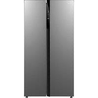 Midea MDRS710FGE02 Total No Frost American Fridge Freezer - Stainless Steel - E Rated, Stainless Steel