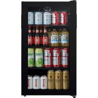 Midea MDRW150FGG22B Wine Cooler - Black - E Rated, Black