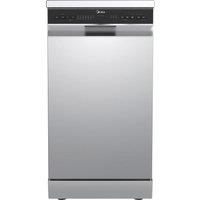 Midea MDWEF1034D(SS)-WG-UK Wifi Connected Slimline Dishwasher - Stainless Steel - C Rated, Stainless Steel