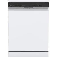 Midea MDWEF1433D(W)-WG-UK Wifi Connected Full Size Dishwasher - White - C Rated, White