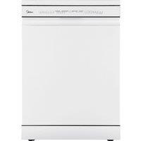 Midea MDWPF1233C(W)-WG-UK Wifi Connected Full Size Dishwasher - White - E Rated, White