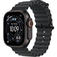 Apple Watch Ultra 3, 49mm, Black Titanium Case, GPS + Cellular [2025] - Black Ocean Band, Black